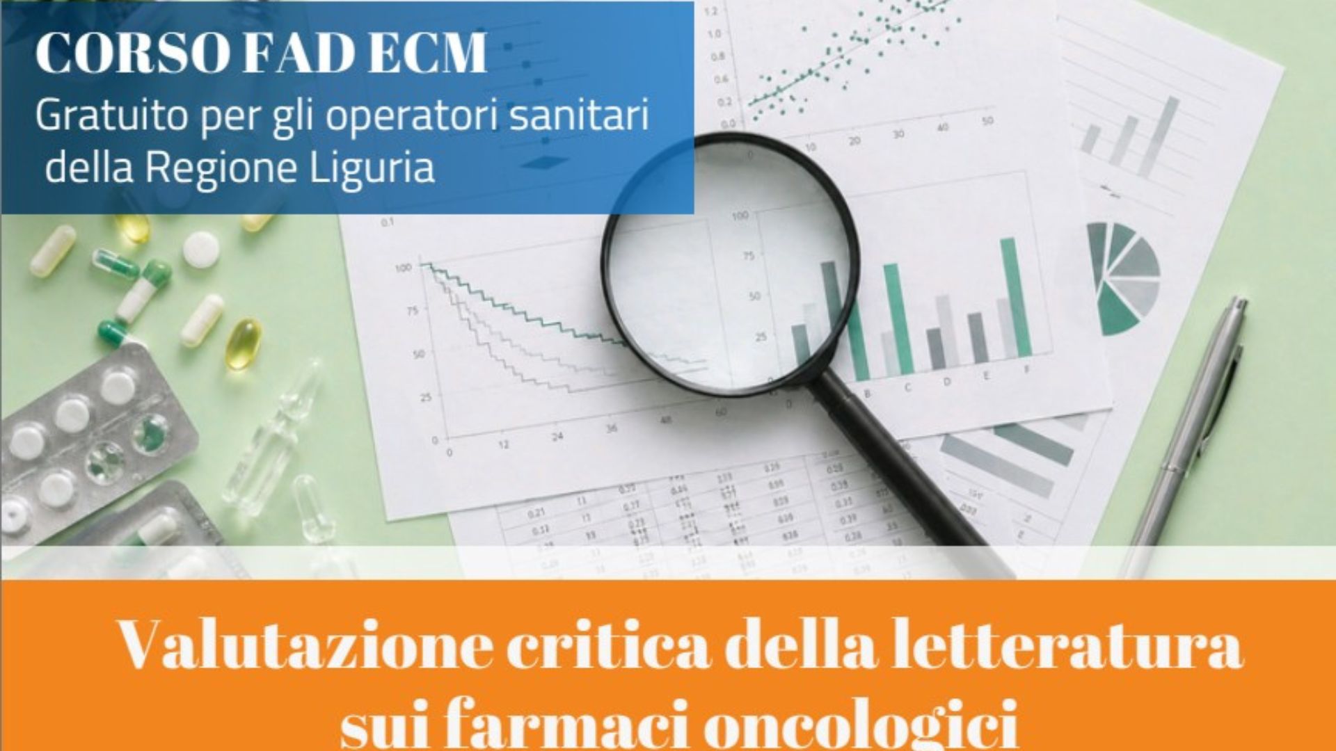 Clicca per accedere all'articolo Corso FAD ECM - VALUTAZIONE CRITICA DELLA LETTERATURA SUI FARMACI ONCOLOGICI