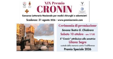 Clicca per accedere all'articolo PREMIO CRONIN 2026