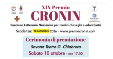 Clicca per accedere all'articolo PREMIO CRONIN 2026